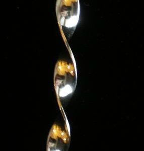 Sterling Silver Icicle Christmas Ornament by JVS Exclusive