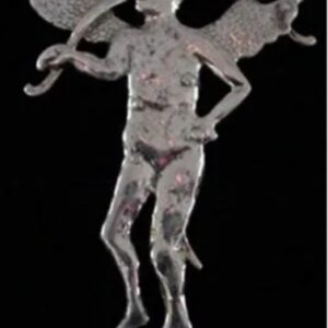Cupid Angel Sterling Silver Christmas Ornament 1981 by Hand & Hammer #0257
