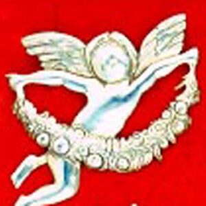 Cherub Angel Sterling Ornament Christmas 1983 by Hand & Hammer #0528