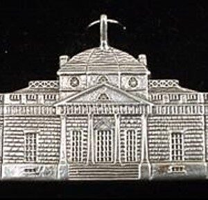 Monticello Thomas Jefferson Home 1990 by Hand and Hammer #0983