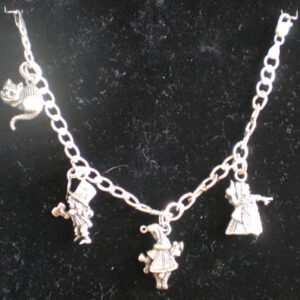 Alice in Wonderland Sterling Silver Charms by Hand and Hammer