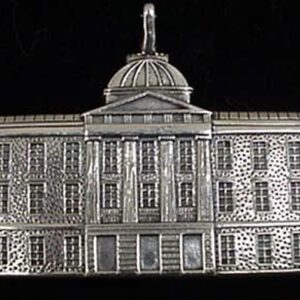 North Carolina State Capitol 1990 Sterling Christmas Ornament #1043