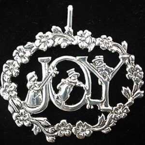 Kate Greenaway Joy Sterling Ornament 1995 by Hand and Hammer #1651