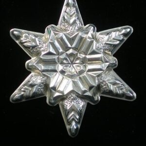 1970 Gorham Snowflake Sterling Silver Christmas Ornament 1st Edition