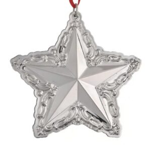 2008 Gorham Chantilly Star Sterling Christmas Ornament 1st Edition