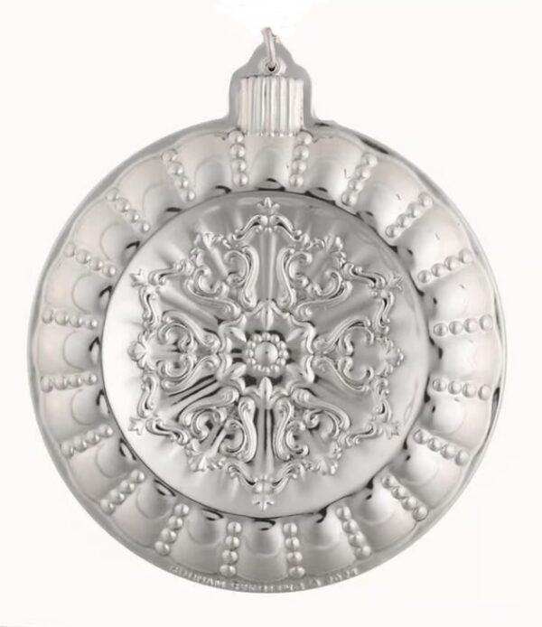 2024 Gorham Chantilly Holiday Ornament Sterling Silver Christmas 17th Edition