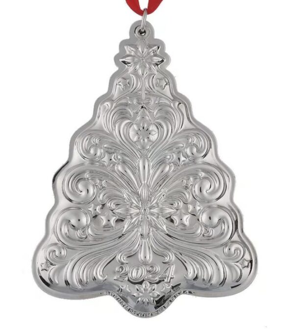 2024 Gorham Christmas Tree Sterling Silver Ornament 8th Edition