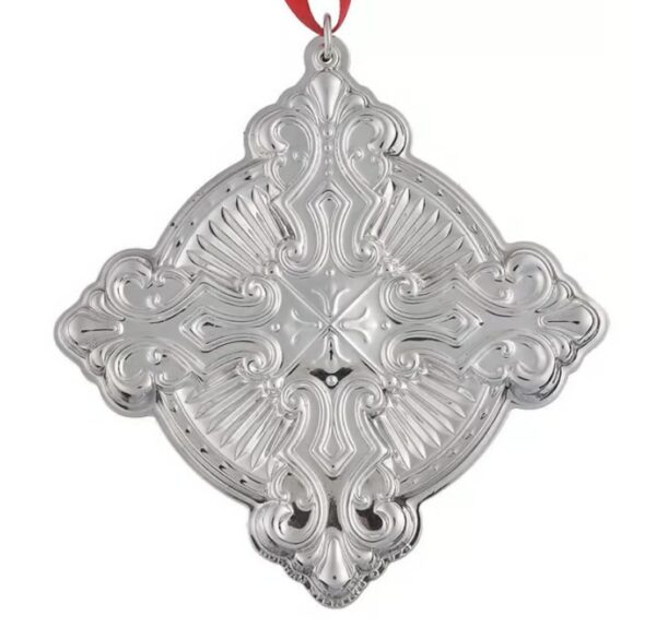 2024 Gorham Sterling Silver Cross Christmas Ornament 11th Edition