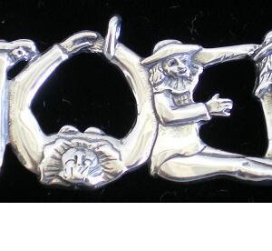 NOEL HotchPotch Sterling Silver Christmas Ornament 2003 by Hand and Hammer #3323