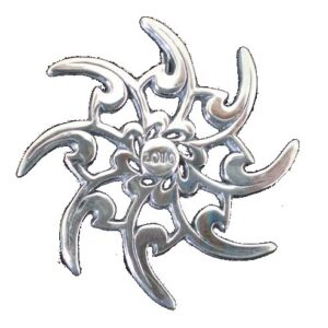 Sterling Ornament Christmas Star 2010 by Hand and Hammer #4128