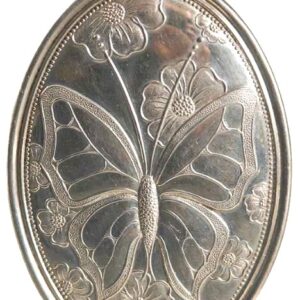 1979 Sterling Silver Butterfly Jewelry Pendant by Towle Silversmiths