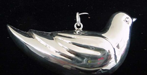 Peace Dove Sterling Silver Jewelry Pendant by Cazenovia Abroad