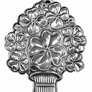 Good Luck Whistle Sterling Silver Pendant Ornament by Reed and Barton