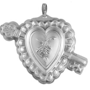 Sterling Silver Key to my Heart Jewelry Pendant by Reed and Barton