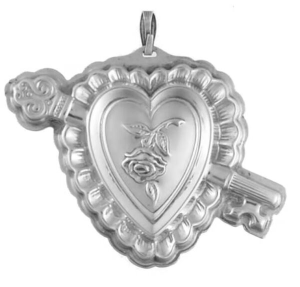 Sterling Silver Key to my Heart Jewelry Pendant by Reed and Barton