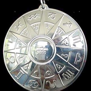 Signs of the Zodiac Sterling Silver Jewelry Pendant by Towle