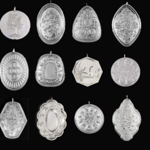 Twelve Days Of Christmas Sterling Silver Ornament by Towle Complete Set of 12