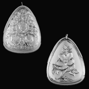 1973 Three French Hens Sterling Christmas Ornament by Towle 3rd Edition