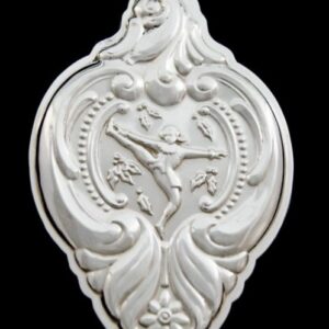 10 Lords a Leaping Sterling Christmas Ornament by Wallace Grande Baroque 1997