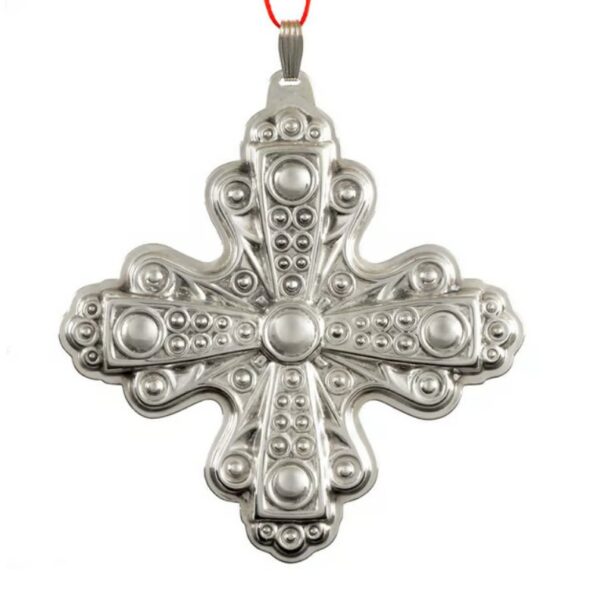 1972 Christmas Cross by Reed & Barton Sterling Silver Ornament 2nd Edition