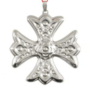 1975 Christmas Cross by Reed & Barton Sterling Silver Ornament 5th Edition