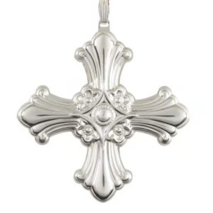 1985 Christmas Cross by Reed & Barton Sterling Silver Ornament 15th Edition