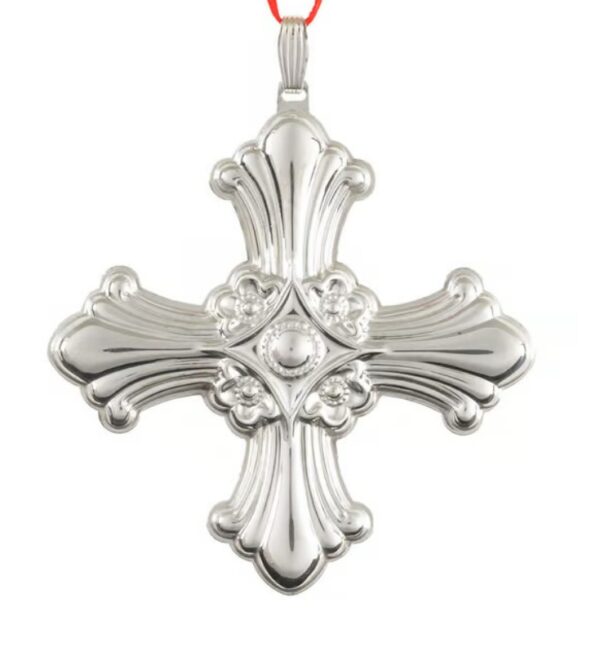 1985 Christmas Cross by Reed & Barton Sterling Silver Ornament 15th Edition