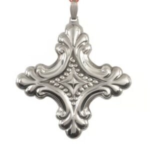 1990 Christmas Cross by Reed & Barton Sterling Silver Ornament 20th Edition