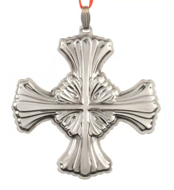 1992 Christmas Cross by Reed & Barton Sterling Silver Ornament 22nd Edition