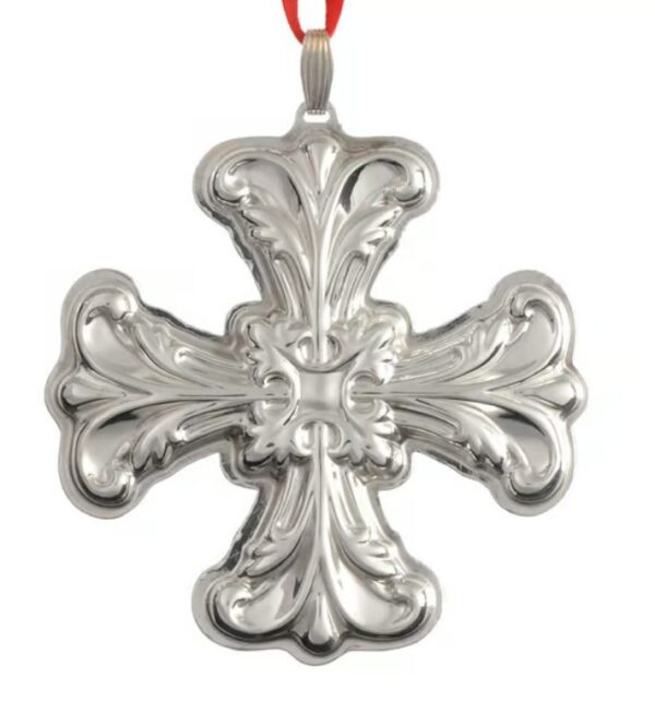 1994 Christmas Cross by Reed & Barton Sterling Silver Ornament 24th Edition