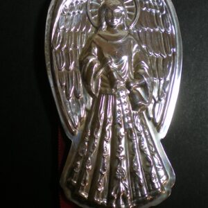 1996 Towle Angel with Bells Sterling Silver Christmas Ornament 6th Edition