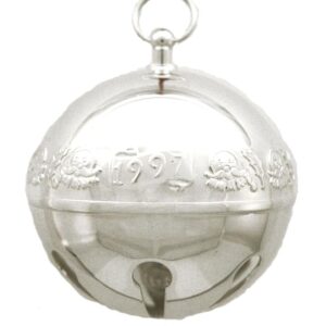 1997 Wallace Sterling Silver Sleigh Bell Christmas Ornament 3rd Edition