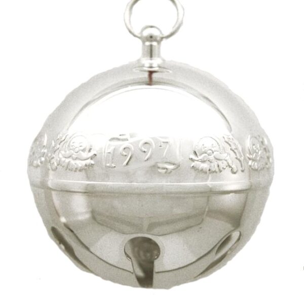 1997 Wallace Sterling Silver Sleigh Bell Christmas Ornament 3rd Edition