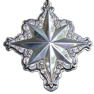 1999 Towle Old Master Christmas Star Sterling Silver Ornament 3rd Edition