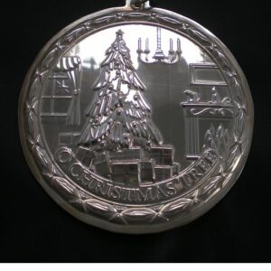 2003 O Christmas Tree Songs of Xmas Sterling Christmas Ornament by Wallace 4th Edition