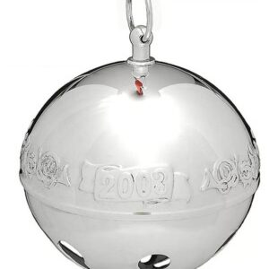 2003 Wallace Sterling Silver Sleigh Bell Christmas Ornament 9th Edition