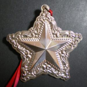 2004 Towle Old Master Christmas Star Sterling Silver Ornament 8th Edition
