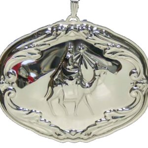 2007 Reed and Barton Song We Three Kings Sterling Christmas Ornament 5th Edition