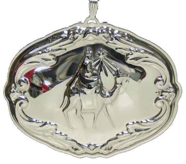 2007 Reed and Barton Song We Three Kings Sterling Christmas Ornament 5th Edition