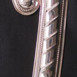 2008 Candy Cane Sterling Christmas Ornament Wallace Grande Baroque 1st Edition