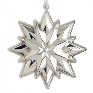 2013 Star Sterling Silver Christmas Ornament by Lunt 25th Edition