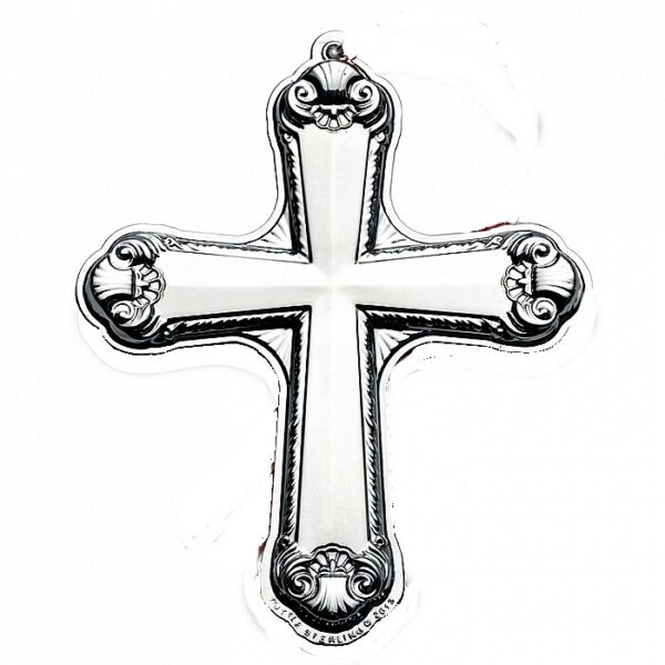2013 Tuttle Lamerie Cross Sterling Christmas Ornament 6th Edition