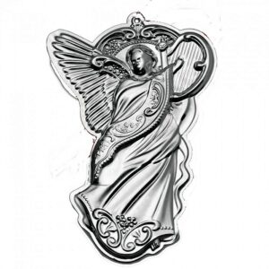 2013 Wallace Grande Baroque Angel Sterling Silver Christmas Ornament 13th Edition