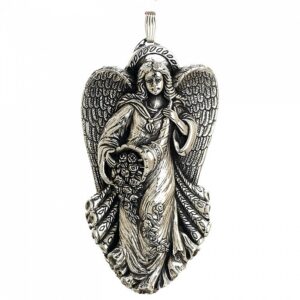 2013 Gloria Angel of Blessings Sterling Christmas Ornament by Reed Barton 11th Edition