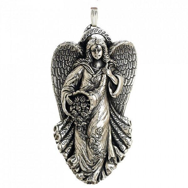 2013 Gloria Angel of Blessings Sterling Christmas Ornament by Reed Barton 11th Edition
