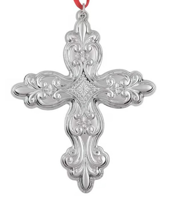2024 Towle Old Master Cross Sterling Silver Christmas Ornament 32nd Edition
