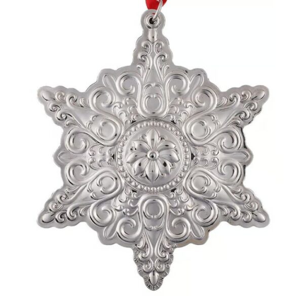 2024 Towle Old Master Snowflake Sterling Christmas Ornament 35th Edition