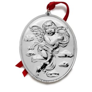 2024 Wallace Grande Baroque Angel Sterling Silver Christmas Ornament 24th Edition