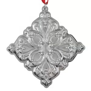 2024 Wallace Grande Baroque Snowflake Sterling Silver Christmas Ornament 27th Edition