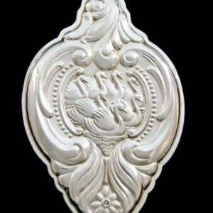 07 Seven Swan A Swimming Sterling Christmas Ornament by Wallace Grande Baroque 1994